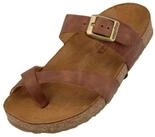 Haflinger Haflinger Hausschuhe Leder Zehentrenner