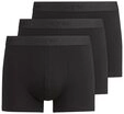 OLYMP Boxershorts (Packung, 3-St., 3er) mit Ton-in-Ton Markenlogo