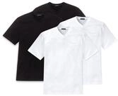 Schiesser T-Shirt Herren T-Shirt 4er Pack Baumwolle American T-Shirt (Packung,...