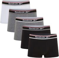 Reebok Boxer JAY (5er Pack) basic, bequem, weich, mit Logo, breiter Bund,...