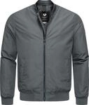 Bomberjacke RAGWEAR "Blousonjacke Quadio", Herren, Gr. S, grau (dunkelgrau),