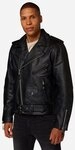 RICANO Lederjacke Brando stylische Biker-Jacke hochwertiges B&uuml;ffel-Leder