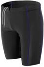 Aquarti Badehose Aquarti Herren Lange Badehose mit Kontrast-Paspel Jammer