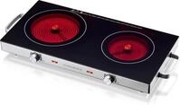 Heinrich&acute;s Elektro-Kochfeld Doppel-Induktionskochplatte Doppelkochplatte, 2800...