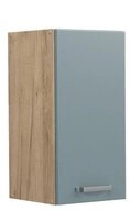 Vicco H&auml;ngeschrank R-Line, Blau-Grau/Goldkraft Eiche, 30 cm (1-St)