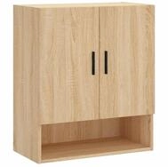 vidaXL H&auml;ngeschrank Wandschrank Sonoma-Eiche 60x31x70 cm Holzwerkstoff (1-St)