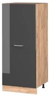 Vicco Hochschrank R-Line, Anthrazit Hochglanz, 60 cm (1-St)