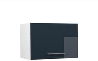 Vicco H&auml;ngeschrank Fame-Line, Dunkelblau Hochglanz/Wei&szlig;, 60 cm Flach (1-St)