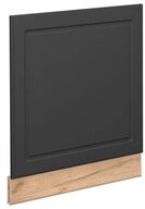 Vicco Frontblende Fame-Line, Anthrazit-Gold/Goldkraft Eiche, 60 cm ohne Arbeitsplatte