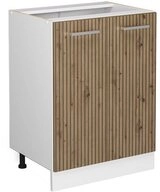Vicco Unterschrank R-Line, Artisan-Eiche/Wei&szlig;, 60 cm ohne Arbeitsplatte (1-St)