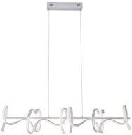 JUST LIGHT LED Deckenleuchte LED Pendelleuchte CURLS, dimmbar per Wandschalter,