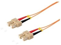 S-Conn Duplex Patchkabel SC/SC 50/125&micro; OM2 2,0m Glasfaserkabel