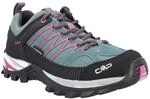Wanderschuh CMP "RIGEL LOW WMN WP TREKKING SHOES", Damen, Gr. 37, agave, festival,