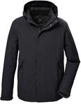Funktionsjacke KILLTEC "KOW 4 MN JCKT", Herren, Gr. L, grau (anthra), Obermaterial: