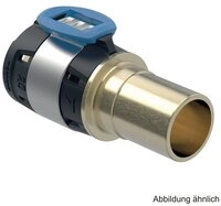 GEBERIT Wasserrohr Geberit FlowFit &Uuml;bergang auf Mapress mit Einschubende, 20 x 22 mm