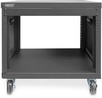 ASSMANN Netzwerkschrank DIGITUS Universal 19-Zoll Equipment Rack mit Rollen, 8HE