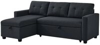 VitaliSpa&reg; Ecksofa Campina, Anthrazit, 226 x 161 cm, 1 Teile