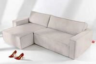 KONSIMO&reg; Ecksofa NAPI L-Form, links oder rechts montierbar, hergestellt in der EU,