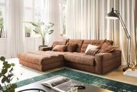 KAWOLA Ecksofa LANA, Couch L-Form rechts oder links versch. Gr&ouml;&szlig;en und...
