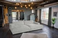KAWOLA Big-Sofa MADELINE Riesen Cordsofa - Entspannung pur - Modernes Wohnen,...