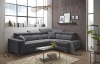 ED EXCITING DESIGN Ecksofa Sydney, mit elektrischer Sitzverbreitung oder