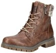 TOM TAILOR Tom Tailor Stiefelette Lederimitat/Textil Schn&uuml;rstiefelette