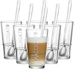 Latte-Macchiato-Glas RITZENHOFF & BREKER "Latte Macchiato Gl&auml;ser + L&ouml;ffel...