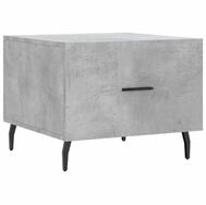vidaXL Couchtisch Couchtisch Betongrau 50x50x40 cm Holzwerkstoff (1-St)
