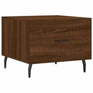 vidaXL Couchtisch Couchtisch Braun Eichen-Optik 50x50x40 cm Holzwerkstoff (1-St)