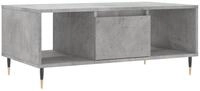vidaXL Couchtisch Couchtisch Betongrau 90x50x36,5 cm Holzwerkstoff (1-St)