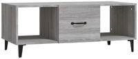 vidaXL Couchtisch Couchtisch Grau Sonoma 102x50x40 cm Holzwerkstoff (1-St)