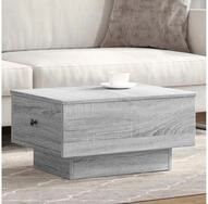 vidaXL Couchtisch, Couchtisch Grau Sonoma 60x45x31 cm Holzwerkstoff