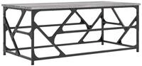 vidaXL Couchtisch Couchtisch Grau Sonoma 100x50x40 cm Holzwerkstoff (1-St)
