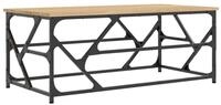 vidaXL Couchtisch Couchtisch Sonoma-Eiche 100x50x40 cm Holzwerkstoff (1-St)