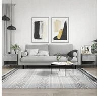 vidaXL Couchtisch vidaXL Couchtische 2 Stk. Betongrau 50x46x50 cm Holzwerkstoff