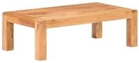 vidaXL Couchtisch Couchtisch 110x60x35 cm Massivholz mit Honigfarbenem Finish