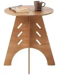 SoBuy Beistelltisch HFBT01, Sofatisch mit Zapfenverbindungen Couchtisch...