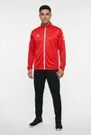 Trainingsanzug HUMMEL "HMLLOGO SUIT", Damen, Gr. XXL (56), schwarz (true rot,