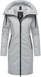 Ragwear Wintermantel Jumana Damen Mantel aus modernem Materialmix mit Kapuze