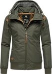 Ragwear Winterjacke Jotty Winter stylische Outdoorjacke mit abnehmbarer Kapuze