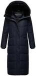 Steppmantel NAVAHOO "Steppmantel Hingucker XIV", Damen, Gr. XS, blau (navy),