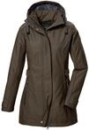 Softshellparka "GW 22 WMN SFTSHLL PRK", Damen, Gr. 38, gr&uuml;n (olivgr&uuml;n), Oberstoff: