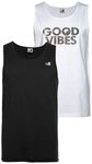 Ocean Sportswear Tanktop (2er-Pack) in Baumwoll -Qualit&auml;t