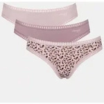 sloggi Minislip GO Crush (3er Pack) dehnbare Spitzendetails, Cotton-Mix bunt XS