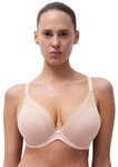 Chantelle T-Shirt-BH NORAH CHIC T&uuml;ll, blickdichtes Gewebe