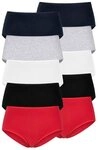 petite fleur by Lascana Taillenslip (10er-Pack) aus elastischer Baumwolle
