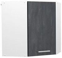 Vicco Eckh&auml;ngeschrank R-Line, Schwarz Beton/Wei&szlig;, 57 cm (1-St)