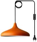 Bamyum Pendelleuchte Champion Pendelleuchte mit Stecker 35 cm, Metall mit 450 cm