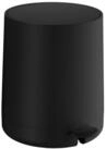 Smedbo Kosmetikeimer BB574 FREE, Kosmetikeimer, Kunststoff, Schwarz, 4 Liter