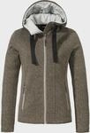 Fleecejacke SCH&Ouml;FFEL "Fleece Hoody Aurora L", Damen, Gr. 36, braun (4725, braun),